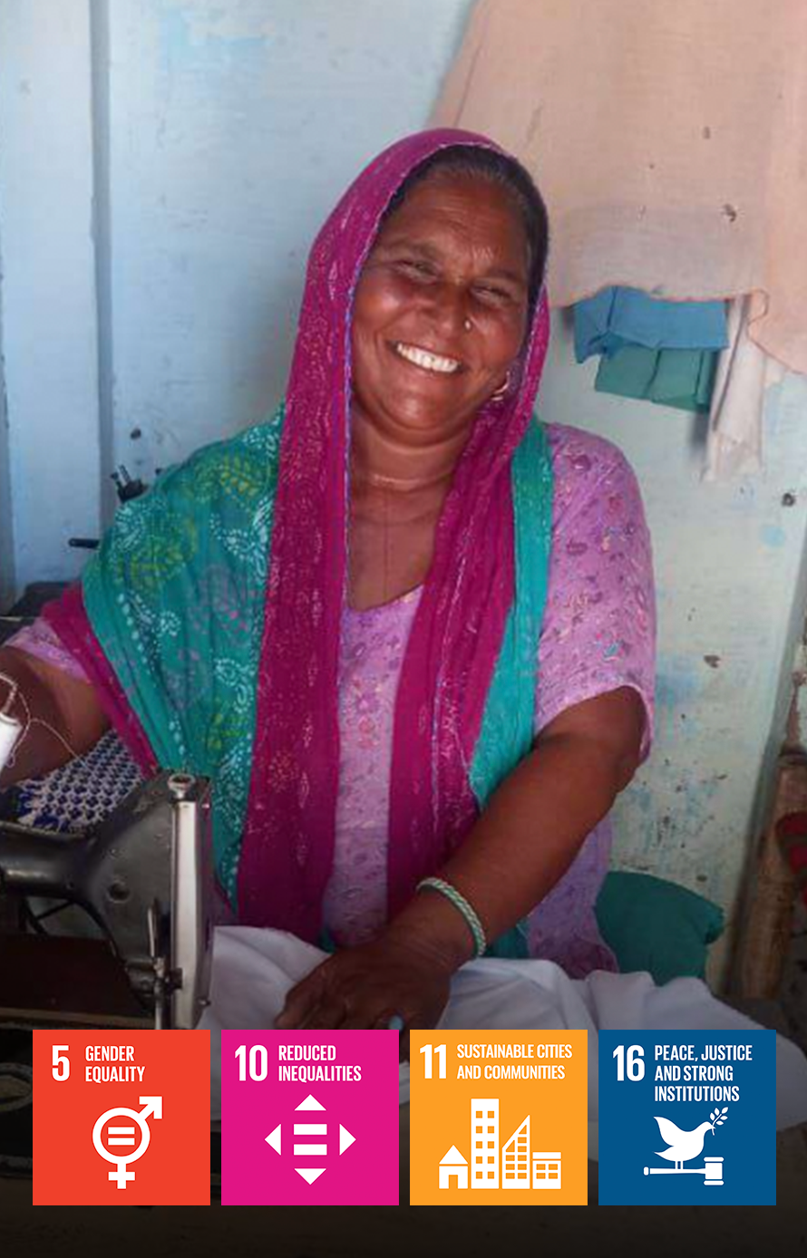 Seamstress from India